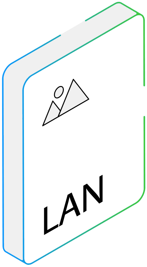 LAN image converter LAN